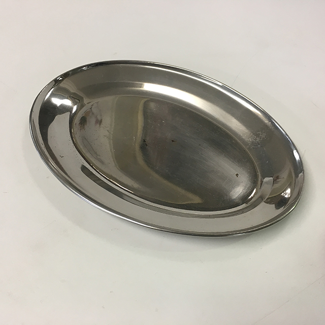 PLATTER, Stainless Steel - Small Oval